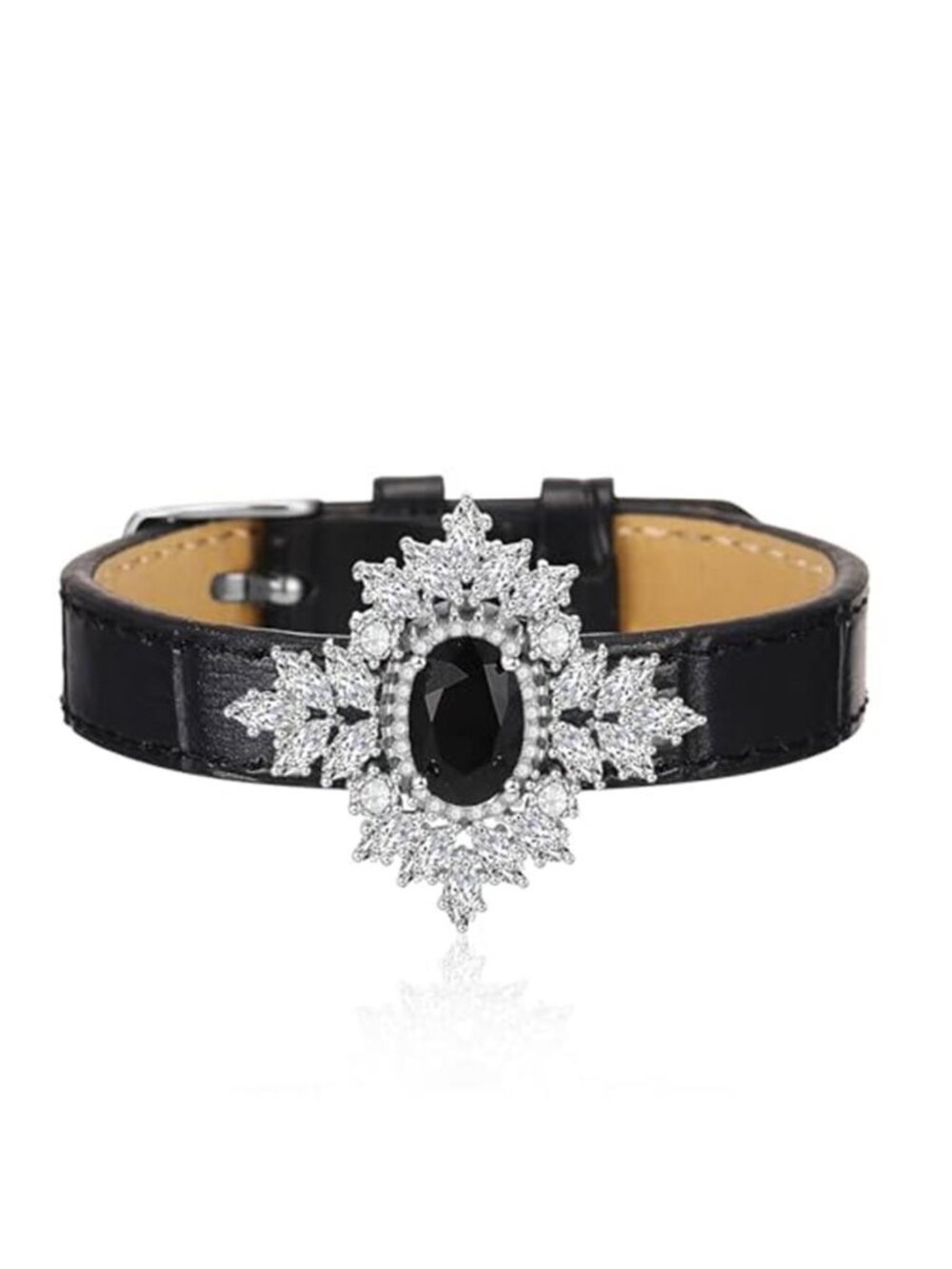 Silver Charms Bracelets - Silver Charms Beads with Cubic Zirconia - Beads Gifts